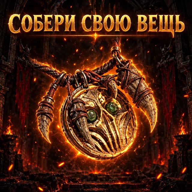 Легендарный амулет — 3 свойства на выбор (Diablo 4)